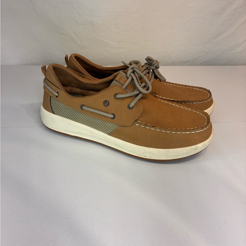 Sperry Men's Brown and Tan Boat Shoes